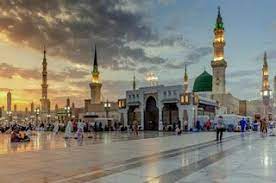 صور المسجد النبوي الشريف 2020 احدث خلفيات المسجد النبوي عالية الجودة green dome mosque photo