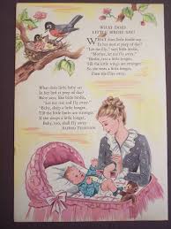 Vintage Nursery Rhyme Print 1948 Children S By Moosehornvintage 8 00 Childrens Poems Nursery Rhymes Poems Old Nursery Rhymes