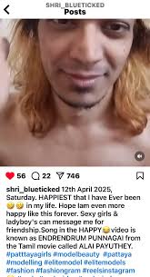 Ennaya Aachu ivanuku? 😤😖 Shriram Natarajan Insta post!😷 #Shri #Actorshri  #onayumAattukuttiyum #VazhakkuEnn18 #VilAmbu #Maanagaram #Irugapattru