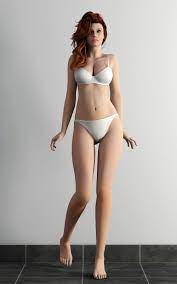 Bikini Girl - 3D Model by tranduyhieu