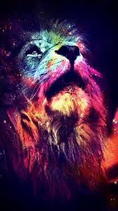 phone wallpaper tiere universum lowe weltraum nebel wallpaper hintergrund wallpap telefon wallpaper tier hipster wallpaper lion wallpaper colorful lion