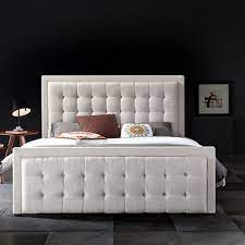 King single beds are ideal for growing teenagers. Harper Studded Unique Platform Upholstered King Size Bed Frames Buy Bed Frame King Bed Frame Upholstered Bed Frames Product On Alibaba Com