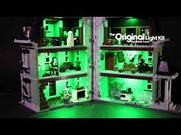 Led Lighting Kit For Lego Monster Haunted House 10228 In 2020 Lego Haunted House Led Light Kits Haunted House