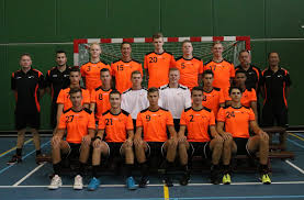 Hans van der linde, jan ploeger a746186 artist. Jong Oranje U18 Handbal Inside