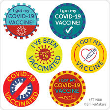 O objetivo é estimular as pessoas a se vacinarem e procurarem informações verdadeiras sobre a vacina e ajudar que. Covid Vaccine Mini Dot Stickers Stickers From Smilemakers