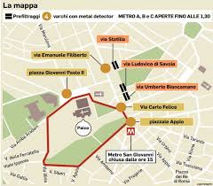 Comandi della mappa interattiva di roma. Roma Primo Maggio Blindato Traffico Bloccato E Bus Deviati La Mappa Il Mattino It