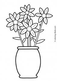 These free, printable halloween coloring pages for kids—plus some online coloring resources—are great for the home and classroom. Flowers Coloring Pages Free Printable Colored Books With Flowers