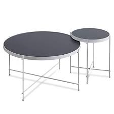 Diana coffee table duo is distinguished by the fact that it is in two colours and has a practical shelf. Sekey Home Round Coffee Table Sofa Table Accent Table Sets Includes Cocktail Table
