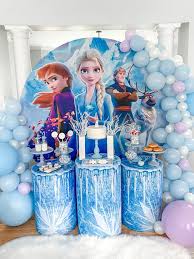 If you have kids of a certain age, they're probably obsessed with the disney movie frozen. Frozen Themed Sleepover Party Pretty My Party Party Ideas