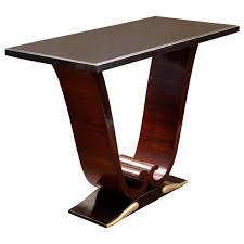French Art Deco Petite Mahogany Console Table Art Deco Furniture Art Deco Table French Art Deco
