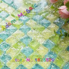 For those who want bold color choices like stark whites or deep burgundies, glass backsplash tile provides a solution not otherwise available from natural stone or metal backsplash tiles. Blue Green Glass Tile Shower Wall Mirror Design Aqua Mosaic Tiles Kitchen Backsplash Yellow Tiles Decorative Border Materials Tile Profile Material Screentile Cutting Drill Bits Aliexpress