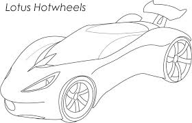 Now the first thing you can do is start with the background of the picture and come to the car in the end. Super Cars Coloring Pages For Kids