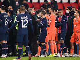 Psg president 'very confident' neymar and kylian mbappé will extend deals. Champions League Psg Vs Istanbul Basaksehir Game Suspended After Alleged Racist Abuse By Official Football News