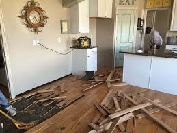 We may end up having a new well dug, so it will probably be springtime therefore, the flooring and the environment of the kitchen should be welcoming. Flooring Before And After Reveal Wood Looking Tile 365 Days Of Slow Cooking And Pressure Cooking