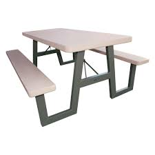 Shop for outdoor wood picnic tables online at target. Lifetime 57 In X 72 In W Frame Folding Picnic Table 60030 The Home Depot