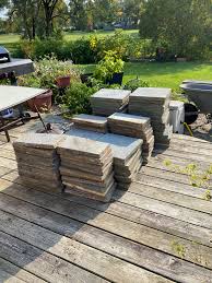 However, this isn't necessary because you can lay the pavers directly over the concrete. How To Paint Concrete Patio Pavers What Paint Is Best I See Concrete Stains Latex Based Enamel Epoxy All Saying They Are Suitable For Outdoor Patios What Is Best Howto