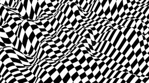 Black And White Illusion Background Optical Illusion Wave Chess Waves Board Abstract 3d Black And White Illusions Horizontal Lines S Black And White Illusions Optical Illusions Stripes Pattern