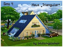 Wer baut oder modernisiert, der tut dies nicht für den moment, sondern mit weitblick und zukunftsorientierung. Sims 4 Haus Triangular Welcome To Akisima Free Downloads With Architecture Designs Com Architecture Archi Sims Haus Sims 4 Hauser Bauen Sims 4 Hauser