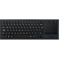 Using a pc in the living room is great, but you need something to control it from the couch. Logitech Wireless Illuminated Living Room Keyboard K830 Fr Layout Tastaturen Kabellos