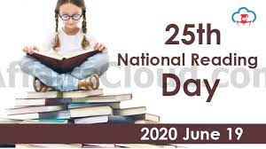See more ideas about national day holiday, national days, preschool books. 25th Edition Of The National Reading Day 2020 June 19