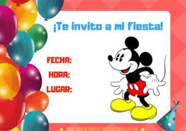 Invitaciones Infantiles De Mickey Mouse Invitaciones Invitaciones Minnie Invitaciones Mickey Hay miles de motivos y cada uno de ellos merece toda nuestra atencion, y por supuesto la mejor tarjeta de invitacion. invitaciones infantiles de mickey mouse