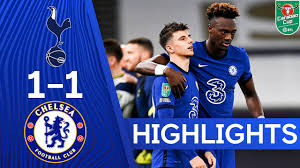 Team news tottenham will be without lucas moura for tuesday's carabao cup sem. Tottenham Hotspur 1 1 Chelsea 5 4 Pens Carabao Cup Highlights Youtube