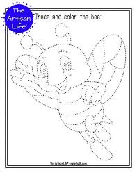 The coloring page you create can then be colored online with the colorful gradients and patterns of scrapcoloring! Free Printable Insect Trace And Color Pages The Artisan Life
