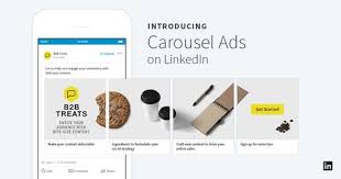 Linkedin Carouselad In 2020 Linkedin Ad Facebook Carousel Ads Fb Ads