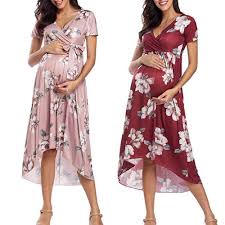 Entdecke rezepte, einrichtungsideen, stilinterpretationen und andere ideen zum ausprobieren. Musim Panas Seksi Baju Hamil 2020 Baru Lengan Pendek Dicetak Leher V Maternity Dress Panjang Hamil Ukuran Besar Pakaian Gaun Aliexpress