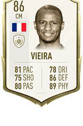 The front page of ea sports fifa. Patrick Vieira Fifa 21 Icon Player