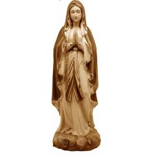 6% coupon wird an der kasse zugeordnet. Lourdes Madonna Statue Und Holzfigur Dolfi Holzfiguren Garten Kaufen Mehrfach Gebeizt Dolfiland