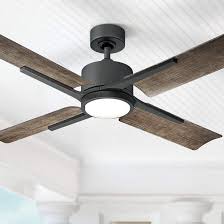 56 Modern Forms Cervantes Graphite Led Wet Ceiling Fan 58r77 Lamps Plus Ceiling Fan Contemporary Ceiling Fans Living Room Ceiling Fan