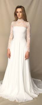 Lace Wedding Dress High Neck Light Ivory Wedding Gown Etsy Ivory Wedding Gown Wedding Dress Long Sleeve Lace Wedding Dress With Sleeves