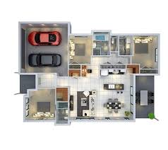 Bisa saja anda memilih merancang taman depan yang luas, atau bagian ruangan dengan detail yang unik dan memerlukan lahan luas. 5 Contoh Rumah Minimalis 1 Lantai 3 Kamar Tidur