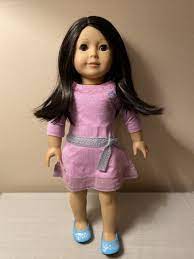 Some american girl dolls have beautiful, curly hair. American Girl Truly Me 25 Doll Black Brown Hair Brown Eyes Outfit Gift Aj1 For Sale Online Ebay