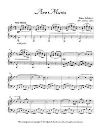Listen to a maiden's prayer! Ave Maria By Schubert Piano Solo With Free Sheet Music Sheet Music Piano Sheet Music Free Piano Sheet Music Classical