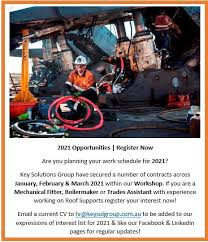 Expression interest boilermaker jobs now available. 2021 Is Fast Approaching Key Solutions Group Facebook