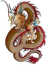 Ilustrasi Gaya Naga Jepang Saya Merancang Sebuah Naga Oriental Sebuah Karya Vektor Dragon Illustration Mythical Creatures Art Japanese Dragon