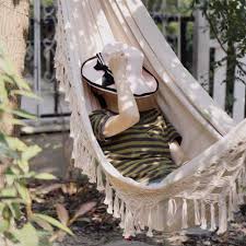 Unfollow indoor swing to stop getting updates on your ebay feed. Portable Canvas Hammock Sleeping Hanging Swing Chair Outdoor Travel Camping Hanging Bed Foldable Tassel Double Garden Hammock Aliexpress