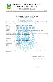 Biasanya surat ini ditujukan untuk keperluan antara satu instansi ke instansi lainnya untuk tujuan tertentu. Contoh Surat Keterangan Jampersal Dari Desa Id Lif Co Id