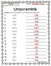 3rd Grade Wonders Spelling Unscramble Approaching Lists Units 1 6 Spelling Words Spelling Lists 2nd Grade Worksheets