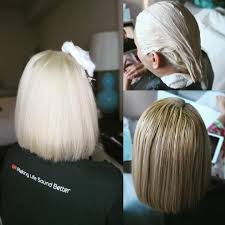 Watch this video to see how allowing the water (rather loosen the color at the scalp. Platinum Blonde Hair Color Home Service Health Beauty Hair Care On Carousell