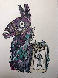 He may look a little challenging but we take it one step at a time. Fortnite Upgrade Llama Epic Games Clipart Dibujos Drawing
