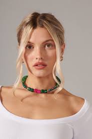 Chaîne de Téléphone Courte Dona Vert 40 cm