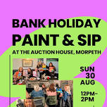 Bank Holiday Paint & Sip