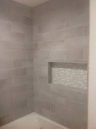 Cityside Gray Porcelain Tile From Lowes Bathroom Shower Tile Small Bathroom Bathroom Wall Tile