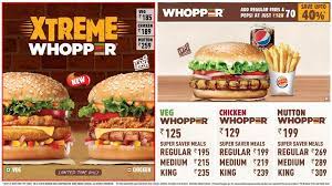 Burger king menu and price. Burger King Menu Menu For Burger King Oberoi Mall Goregaon East Mumbai