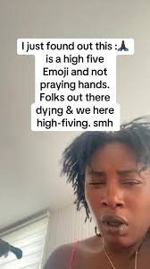 Emoji High Five Not Praying
