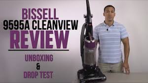 Bissell Cleanview Bagless Vacuum Cleaner 2486 Orange Review Bissell 9595a Cleanview Upright Vacuum With Onepass Technology Full Review Youtube