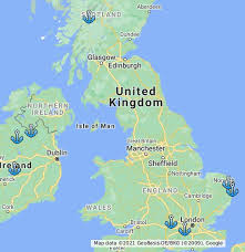A bog on the 'coast to coast walk' somewhere in england. England Scotland And Ireland Rivers Lakes Google My Maps